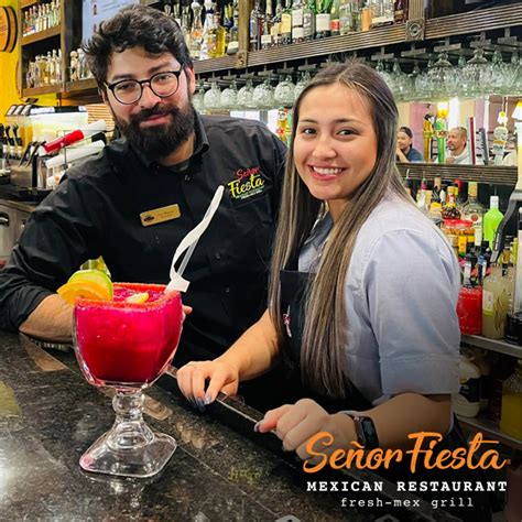 Senor fiesta - Jan 15, 2024 · Fri. 11AM-10:30PM. Saturday. Sat. 12PM-10:30PM. Updated on: Jan 15, 2024. All info on Señor Fiesta #1 in Gainesville - Call to book a table. View the menu, check prices, find on the map, see photos and ratings. 